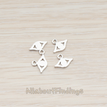 PD.858 // Small Eye Charm Pendant, 2 Pc