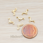 PD.864 // Mustache Charm Pendant, 2 Pc