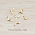 PD.864 // Mustache Charm Pendant, 2 Pc