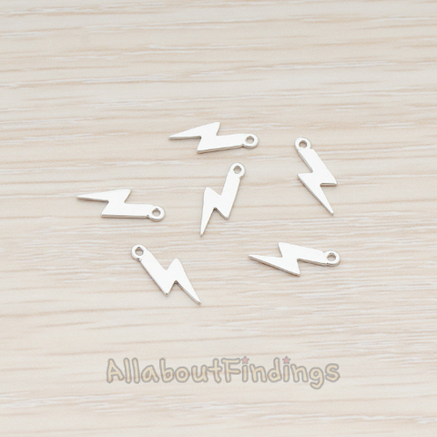 PD.865 // Lightning Charm Pendant, 2 Pc