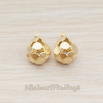 PD.871 // Connected Multi Disk Teardrop Pendant, 2 Pc