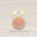 PD.872 // Plain Bambi Pendant, 2 Pc