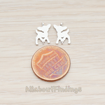 PD.872 // Plain Bambi Pendant, 2 Pc