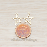 PD.876 // Funky Star Pendant, 2 Pc