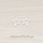 PD.876 // Funky Star Pendant, 2 Pc