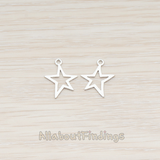 PD.876 // Funky Star Pendant, 2 Pc