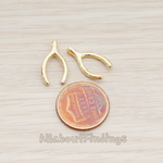PD.880 // Mini Wishbon Pendant, 2 Pc