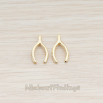 PD.880 // Mini Wishbon Pendant, 2 Pc