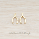 PD.880 // Mini Wishbon Pendant, 2 Pc