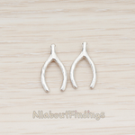 PD.880 // Mini Wishbon Pendant, 2 Pc