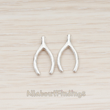 PD.880 // Mini Wishbon Pendant, 2 Pc