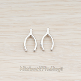 PD.880 // Mini Wishbon Pendant, 2 Pc