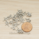 PD.889 // Drawing Star Pendant, 2 Pc