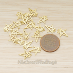 PD.889 // Drawing Star Pendant, 2 Pc