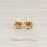 PD.897 // Cone Spiral Pendant, 2 Pc