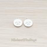 PD.900 // Boy Scout Celtic Design Round Tag Disk Pendant, 2 Pc