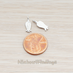 PD.907 // Bell Shaped Flower Charm Pendant, 2 Pc