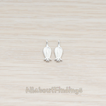 PD.907 // Bell Shaped Flower Charm Pendant, 2 Pc