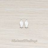PD.907 // Bell Shaped Flower Charm Pendant, 2 Pc