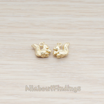 PD.909 // Mini Chipmunk Charm Pendant, 2 Pc