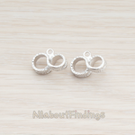 PD.913 // Thick Infinity Band Pendant, 2 Pc
