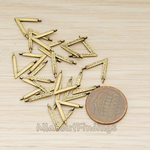 PD.919 // V Shaped Connetor Pendant, 2 Pc
