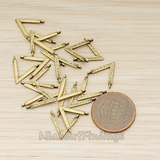 PD.919 // V Shaped Connetor Pendant, 2 Pc