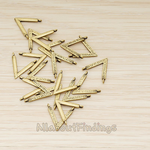 PD.919 // V Shaped Connetor Pendant, 2 Pc