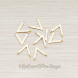 PD.919 // V Shaped Connetor Pendant, 2 Pc