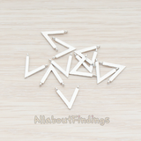 PD.919 // V Shaped Connetor Pendant, 2 Pc
