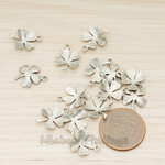 PD.923 // Four Leaf Clover Pendant, 2 Pc