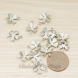 PD.923 // Four Leaf Clover Pendant, 2 Pc