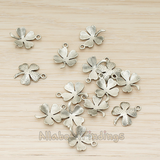 PD.923 // Four Leaf Clover Pendant, 2 Pc