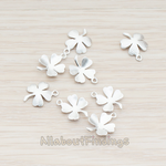 PD.923 // Four Leaf Clover Pendant, 2 Pc