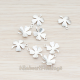 PD.923 // Four Leaf Clover Pendant, 2 Pc