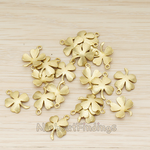 PD.923 // Four Leaf Clover Pendant, 2 Pc