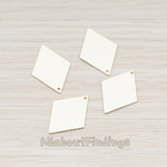 PD.924-01 // Small Diamond Shaped Pendant, 2 Pc