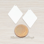 PD.924-02 // Large Diamond Shaped Pendant, 2 Pc