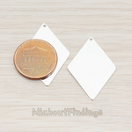 PD.924-02 // Large Diamond Shaped Pendant, 2 Pc