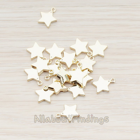 PD.925 // Mini Star Pendant, 2 Pc