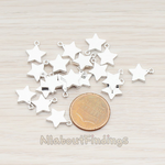 PD.925 // Mini Star Pendant, 2 Pc