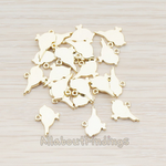 PD.926 // Flat Sparrow Bird Pendant, 2 Pc