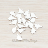 PD.926 // Flat Sparrow Bird Pendant, 2 Pc