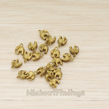 PD.928 // Mini 3D Elephant Pendant, 2 Pc