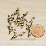 PD.929 // Mini 3D Flamingo Pendant, 2 Pc