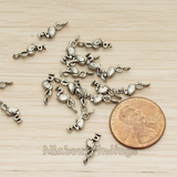 PD.929 // Mini 3D Flamingo Pendant, 2 Pc
