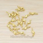 PD.929 // Mini 3D Flamingo Pendant, 2 Pc