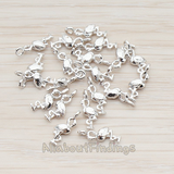 PD.929 // Mini 3D Flamingo Pendant, 2 Pc
