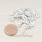 PD.932 // Mini Leaf Charm Pendant, 4 Pc