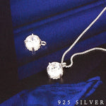 SPD.0068// 925 Silver Cubic DIA-1 Pendant, 1pc / PO60